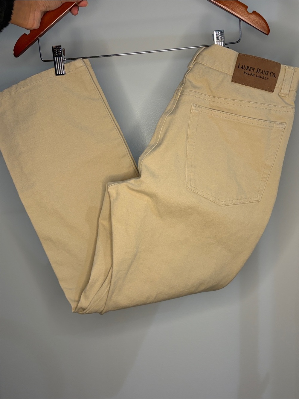 Lauren Ralph Lauren Women's Cream Jeans